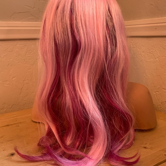 Pink & Magenta Wig - Picture 4 of 9
